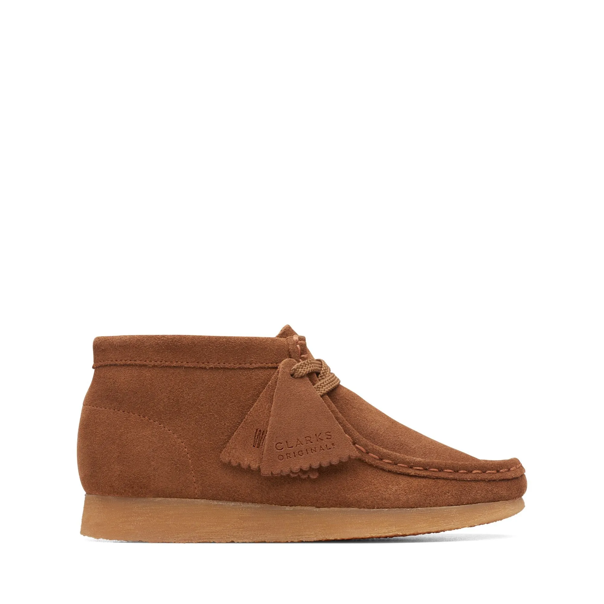 Clarks Originals Wallabee Boot Kids’ Brown Leather 26169804