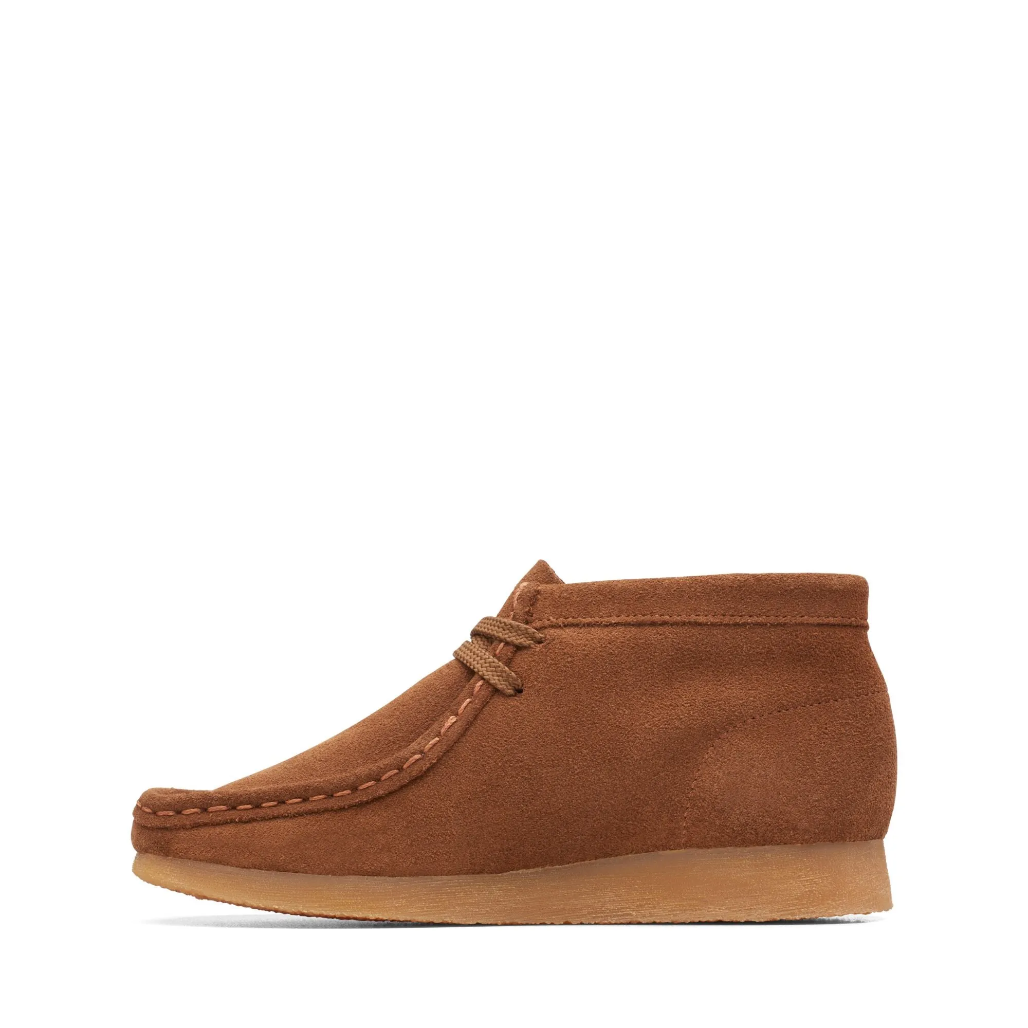 Clarks Originals Wallabee Boot Kids’ Brown Leather 26169804