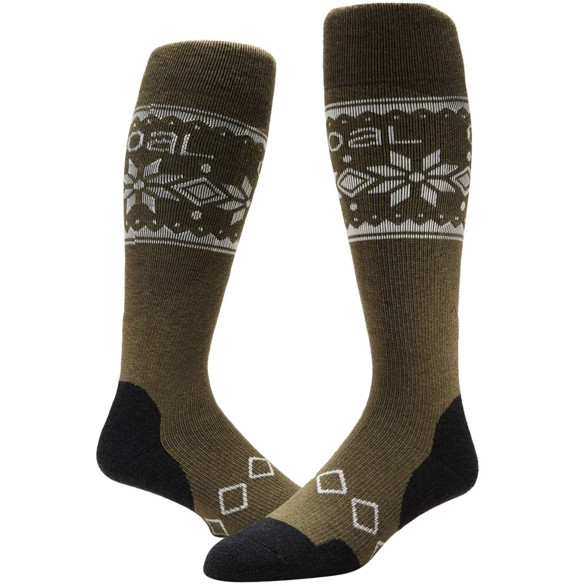 Coal Midweight Snowboard Socks - Sage
