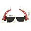 Gym Fitness Lat Pulldown Rowing Bar Pulley Cable Machine T Bar V Bar Attachments
