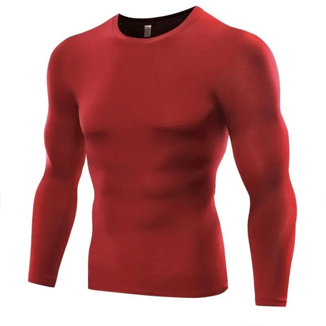 Sport Top Men Running Fitness Long Sleeve