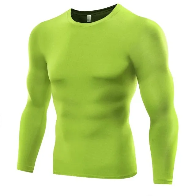 Sport Top Men Running Fitness Long Sleeve